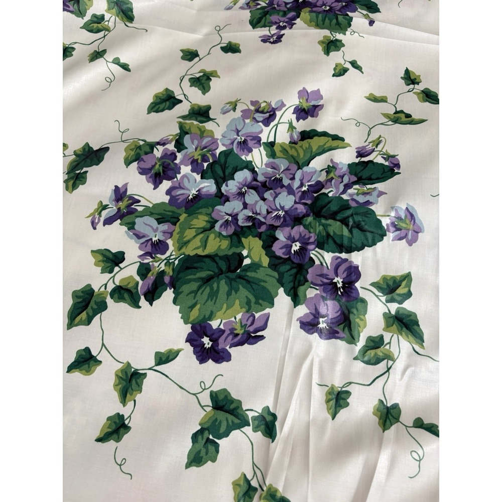 Sweet Violets My Favorite Things Waverly Fabric 100% Cotton 56" Wide By The Yard